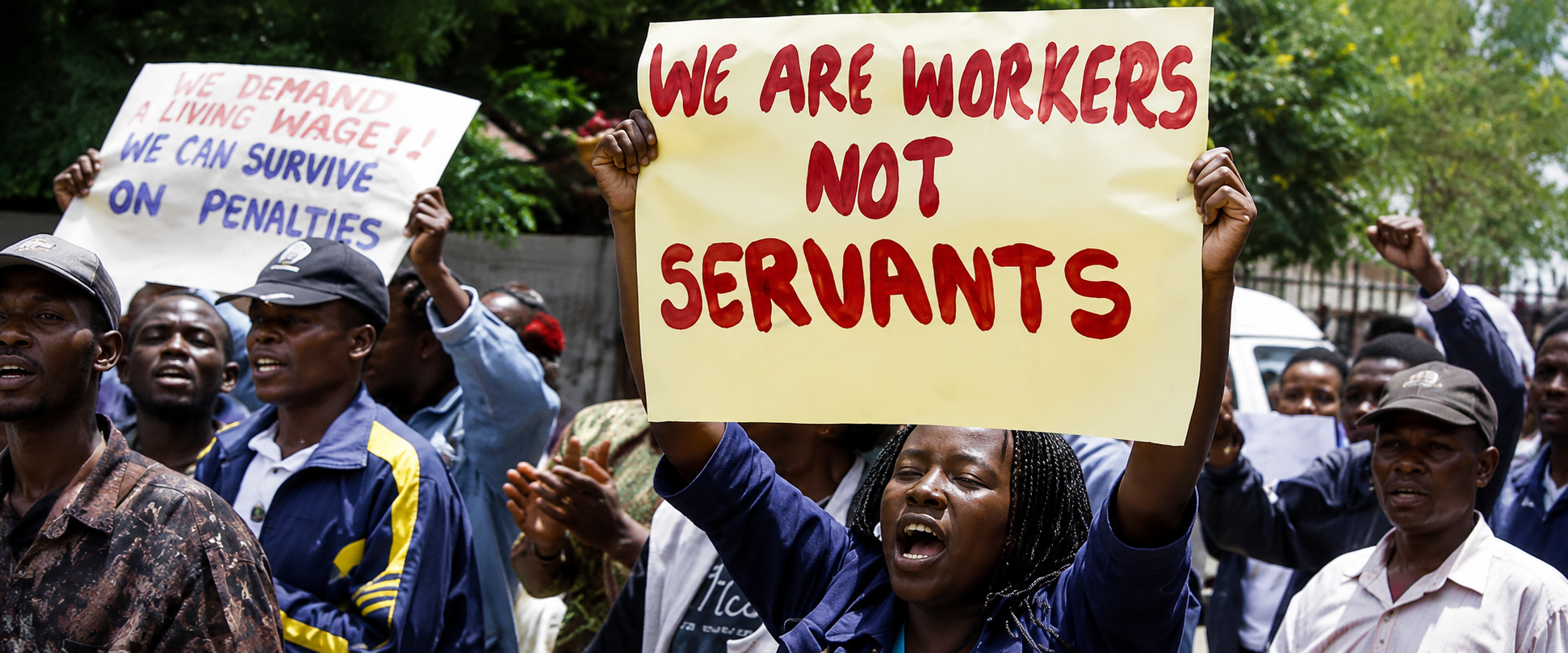 Demand for a living wage